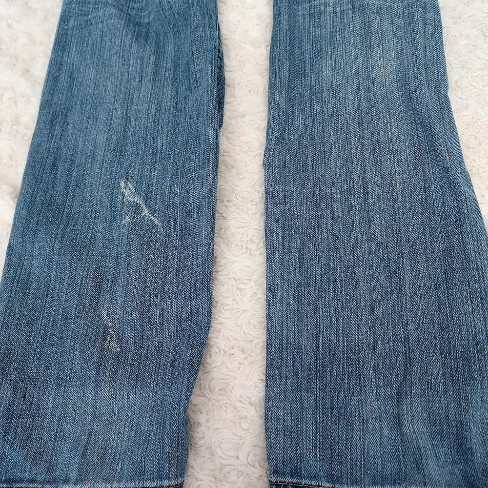 Charlotte Russe Slouchy Slim Super distressed jeans size 0 Grunge Relaxed